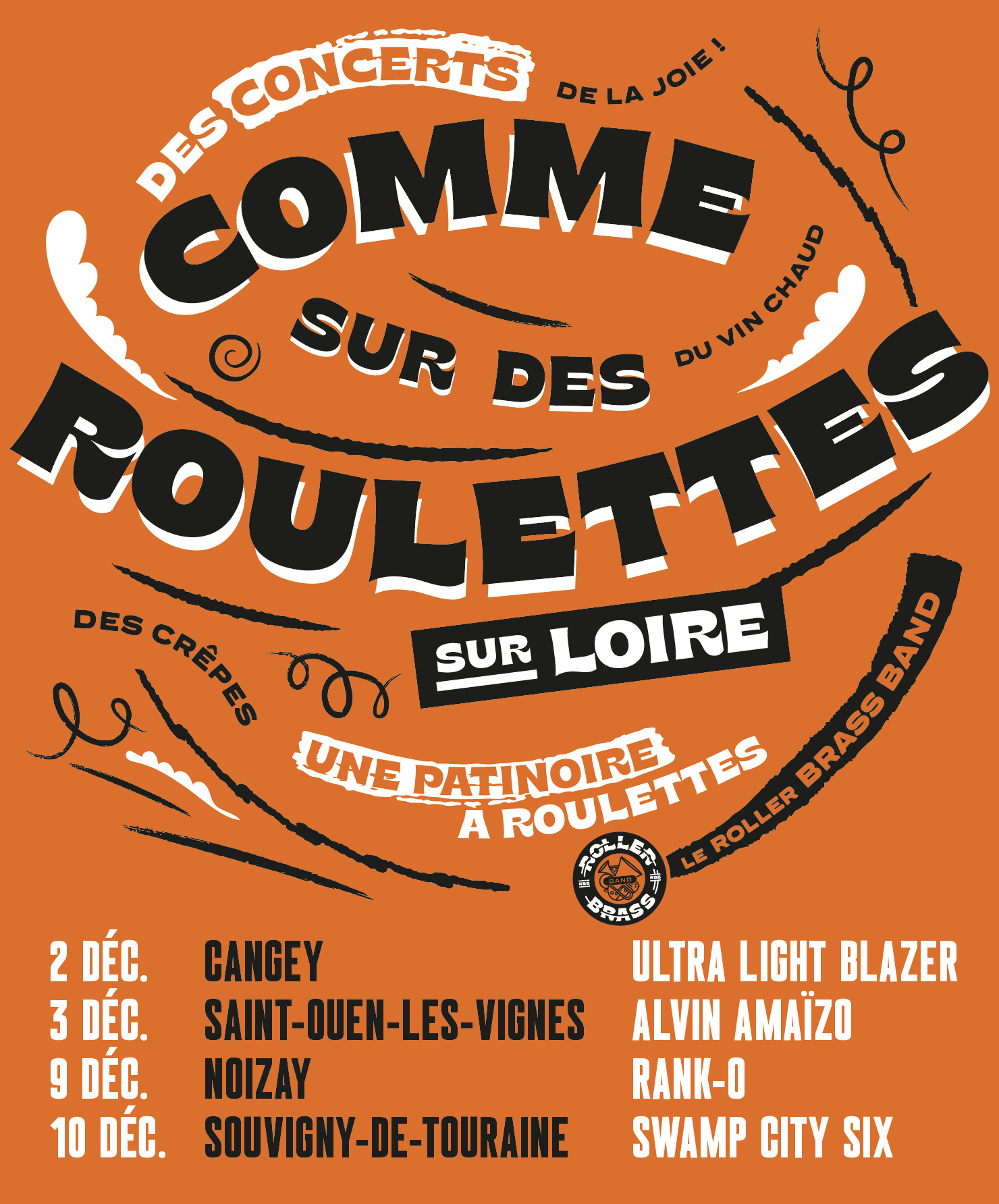Comme sur des roulettes